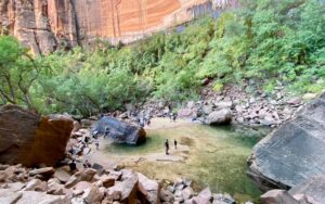 zion national park caves